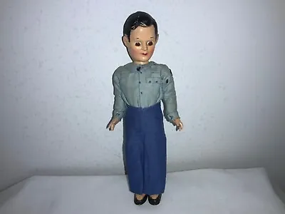 Plastic Military Doll- Unmarked Vintage 7.5 Inches • $10