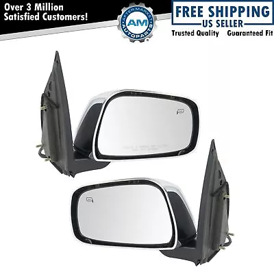 Mirror Power Heater Chrome LH RH Kit Pair For Nissan Frontier Pickup Truck New • $90.72