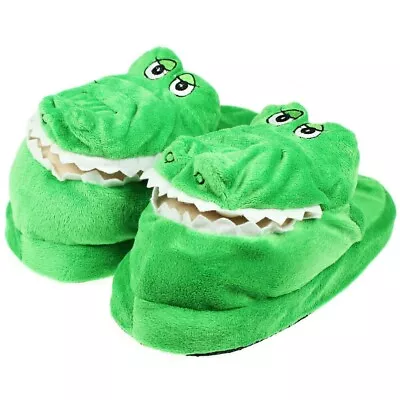 ‘NEW’ Magic Movers Animated Slippers –CROCODILE (MEDIUM) UK 12.5-1.5 (EU 31-33) • £9.99