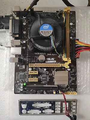 P00041. Motherboard Cpu Ram Combo  I5 4690; 3.50ghz 8gb ASUS H81M-C • $50.48