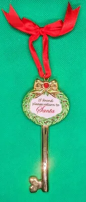 2006 AVON A Key For Santa Ornament Gold Accent VTG RARE HTF • $12.95