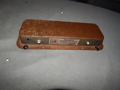Vintage Cascade Type 247 Reverberation Device Untested Parts Estate Find • $65