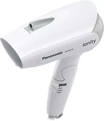 £50.42 • Buy Panasonic Hair Dryer Ionity EH-NE18 White Minus Ion 2016