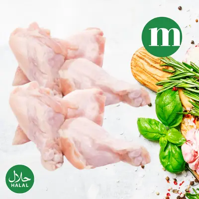 Onlinemeatshop Halal British Fresh Chicken Prime Niblets Hot Wings Skin Off • £17.99