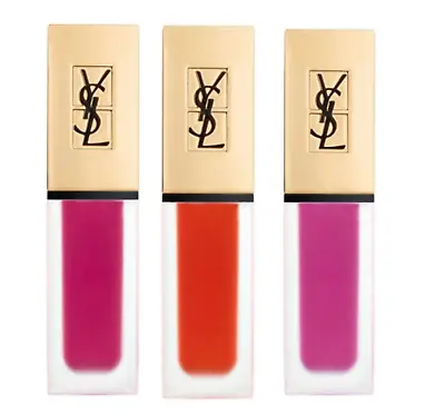 YSL Yves Saint Laurent Tatouage Couture Matte Satin Lipstick -New/Boxed /Various • £19.99