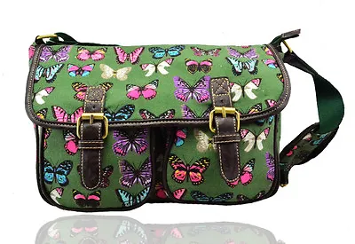 Girls Pattern Rucksack School Bag Cross-body/Women's Satchel Shoulder Handbag • £10.99