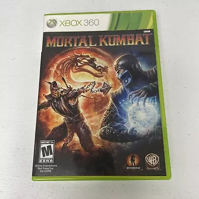Xbox 360 Mortal Kombat (Microsoft Xbox 360 2011) Complete CIB • $19.99