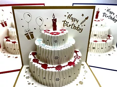 New 3D Pop Up Birthday Card • £3.99