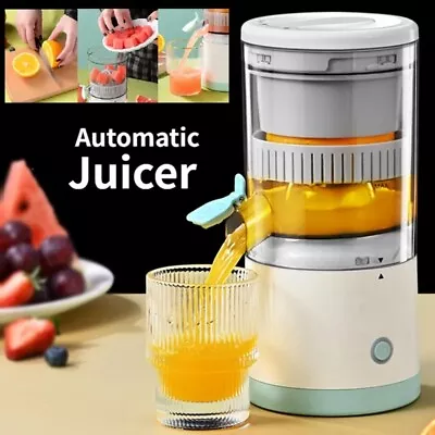 45w Orange Juicer Electric Lemon Juicer Presser Machine Cordless Citrus Juicer • $29.90