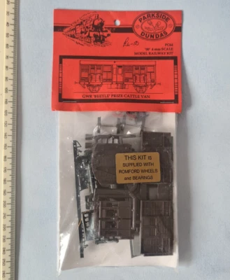 £9.50 • Buy Parkside Dundas PC64 GWR Beetle Prize Cattle Van Plastic Kit 4mm OO