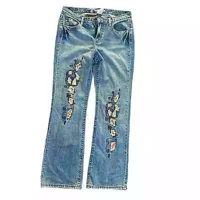 $25 • Buy Cavaricci Authentic Vintage W/ Embroidery & Sequins Sz. 12