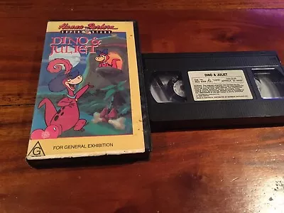 Hanna Barbera Super Stars Dino & Juliet - Rare Vhs Video • $15