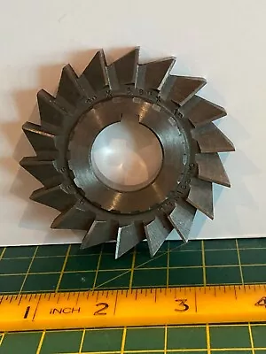 CARDINAL ~ HSS~ Side & Face Milling Cutter ~ 3  X 3/8  X 1  ~ 18 Teeth ~VGC • £20