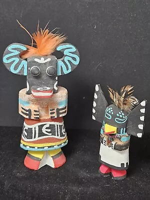 Native American Navajo Kachinas - Route 66 - Lot Of 2 -signed • $45