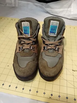 Vintage Tecnica Trekking Womens Hiking Mid Top Boots Size 8.5 • $13.96