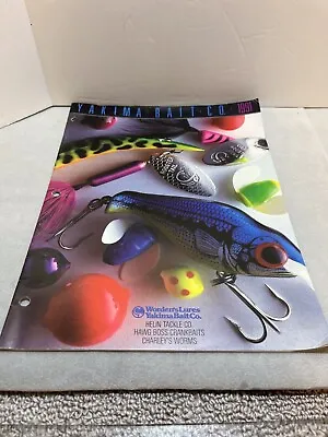 1991 Worden’s Yakima Bait Co Vintage Catalog Amazing Color Charts! See Pics • $12.95
