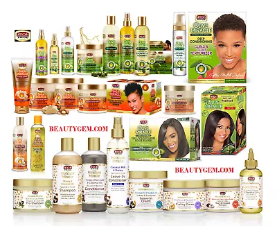 £6.99 • Buy African Pride Full Range  Olive Oil Shea Butter Moisture Miracle Hair Care
