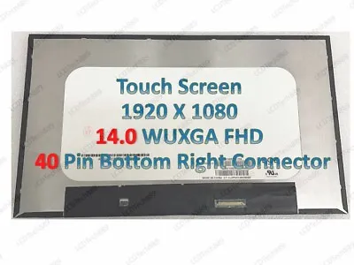 New Dell Latitude 7410 7420 LED LCD Touch Screen 14  FHD NV140FHM-T02 DPN 0JN7TT • $69.99