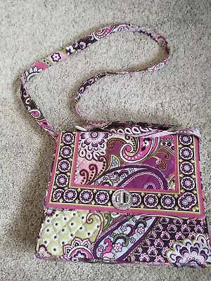 Vera Bradley Julia Purse Handbag Very Berry Paisley • $14.99