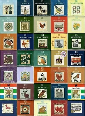 Textile Heritage Cross Stitch Kit - Cards - 35 Designs - Made In Scotland • £7.50