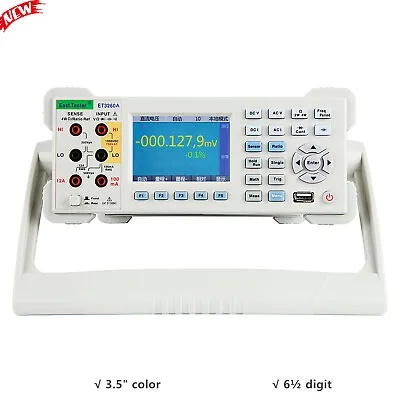 ET3260A 6½ Digit Multimeter 3.5  Accuracy 0.0035% RS232 USB  Communication • $894