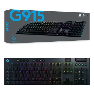 $262.95 • Buy Logitech G915 Lightspeed RGB GL Linear Wireless Mechanical Gaming Keyboard