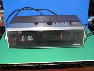 Vintage Panasonic RC-6354 Weather FM / AM Clock Radio - Works (Volume Stuck) • $25