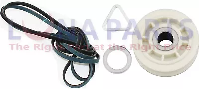 New Dryer Idler Pulley & Belt Kit Replaces 40111201 279640 Whirlpool Maytag • $10.09