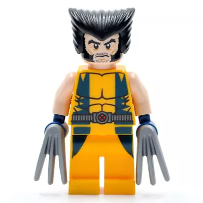 LEGO Marvel Super Heroes - Wolverine Minifigure - From #6866 Chopper Showdown • $89.95