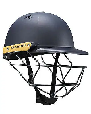 Masuri C Line Stainless Steel Cricket Batting Helmet - Navy - Youth • $71.27