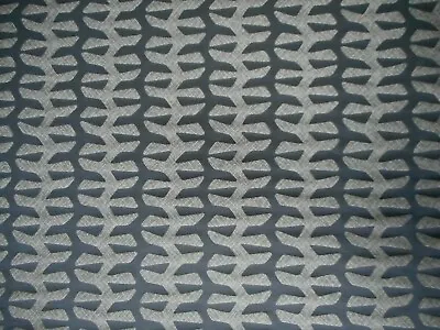 ZOFFANY  VERDI DAMASK WEAVE  2.3 Metres Curtain Fabric 330953 CHARCOAL • £44.81