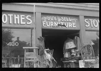 £10.51 • Buy Secondhand Furniture Store,Columbus,Ohio,OH,August 1938,Farm Security Admin