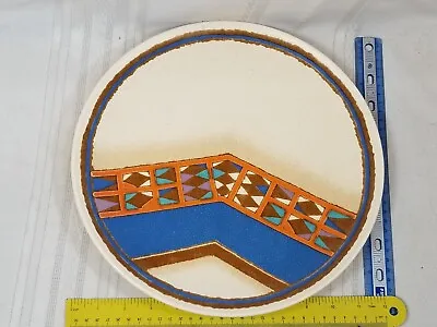 Mikasa Indian Feast Chop Charger Platter Plate Tepee DE853 Made In Japan 12'' • $73.13