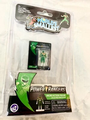 $18.99 • Buy World's Smallest Mighty Moprhin Power Rangers Green Ranger Micro Figure
