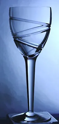 JASPER CONRAN - AURA - 10  / 25.3cm LARGE WINE GLASS - STUART CRYSTAL • £69