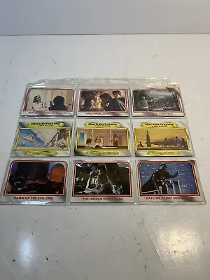 Star Wars Empire Strikes Back Trading Cards Lot Topps 1980 Space Paintings Ralph • $9.99