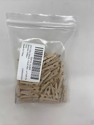 1” Wooden Mini Craft Clothespins Lot Of 100. Decora Sturdy. 1 Inch. New • $8.99