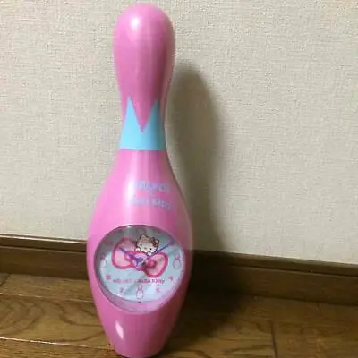 £39.99 • Buy Hello Kitty Tble Clock Bowling Pin Type1 Sanrio #644