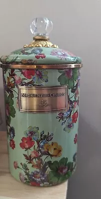 Mackenzie Childs Flower Market Large Canister. Mint Condition • $50
