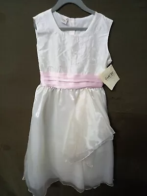 Couche Tot Girls / Party Dress / Wedding /Bridesmaid /white Age 11 BNWT  • £30