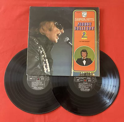 $26.25 • Buy Johnny Hallyday Le Penitentiary 6641093 VG+ 2X Vinyl 33T LP