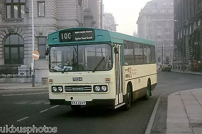 Merseyside PTE No.7024 Liverpool 1986 Bus Photo • £2.70