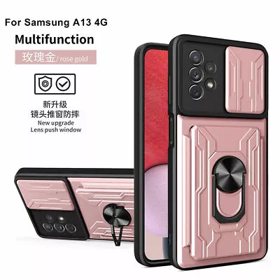 $14.99 • Buy For Oppo A58 A77 A57 A15 A16 A55 A32 Reno 8Pro Hybrid Shockproof Ring Stand Case