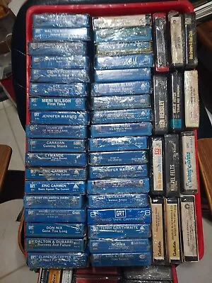 RARE 8 TRACK TAPES-$3 Each Of YOUR CHOICE-VARIOUS GENRE And ARTISTS-WE COMBINE-H • $3