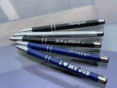 £3.63 • Buy Funny Cheeky Novelty Rude Sweary Profanity Pen Birthday Gift Engraved Any Name