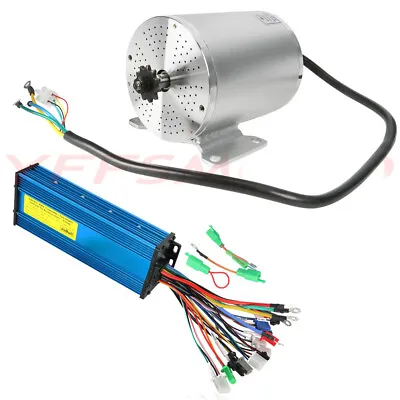 48V 72V 1800W/2500W/3000W Brushless Motor For Electric Tricycle Bike Go Kart ATV • $98.33