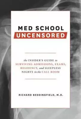 Med School Uncensored: The Insider's Guide To Surviving Admissions Exams - GOOD • $3.98