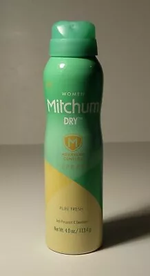 MITCHUM Women PURE FRESH Dry ADVANCED CONTROL Antiperspirant Deodorant 4oz SPRAY • $21.99