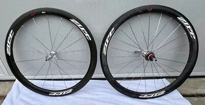 Zipp 303 Firecrest Carbon Clincher Rim Brake Wheelset Shim/SRAM 10/11 Speed 700c • $600