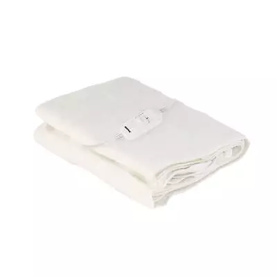 Electric Blanket Single Heated Control Fitted Bed Under Blanket 3 Heat Settings • £20.99